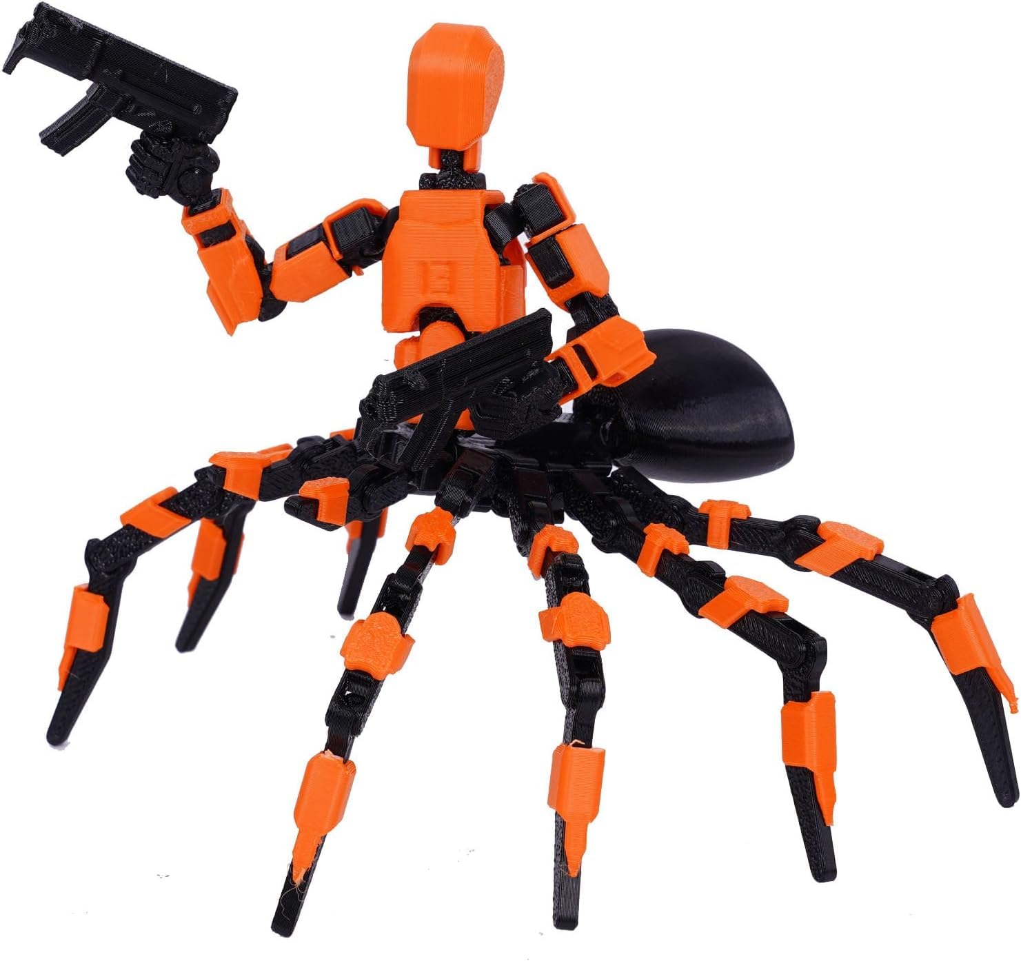 DKIIL NOIYB T13 Action Figure, Pre-Assembled 3D Printed Spider
